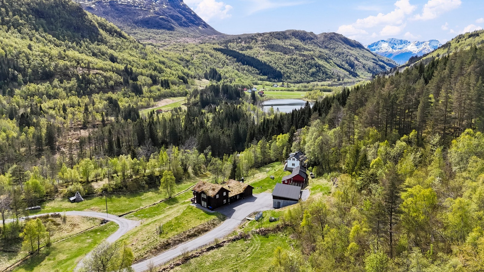 Dronefoto. Galleribilde