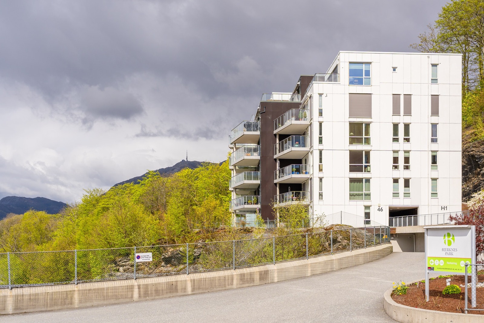 Sameiet består av 133 seksjoner. Galleribilde