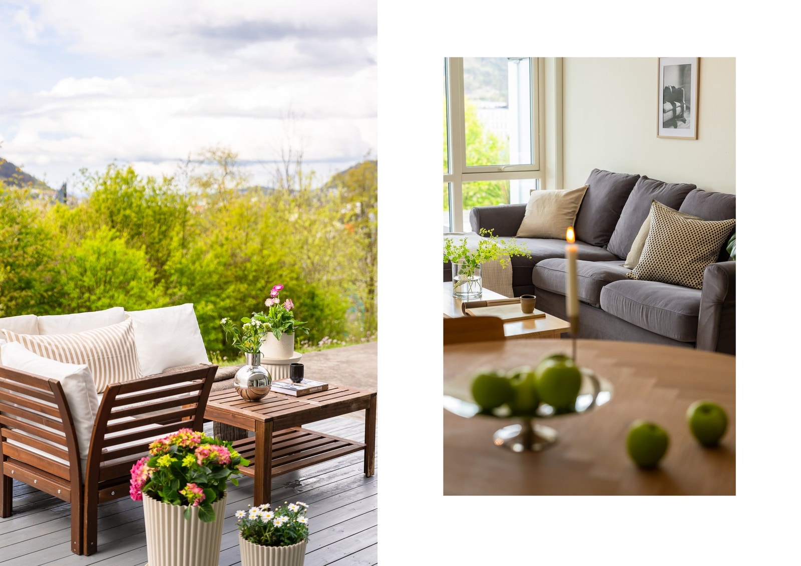 Da balkongen vender mot vest er det svært gode solforhold på ettermiddag- og kveldstid! Galleribilde