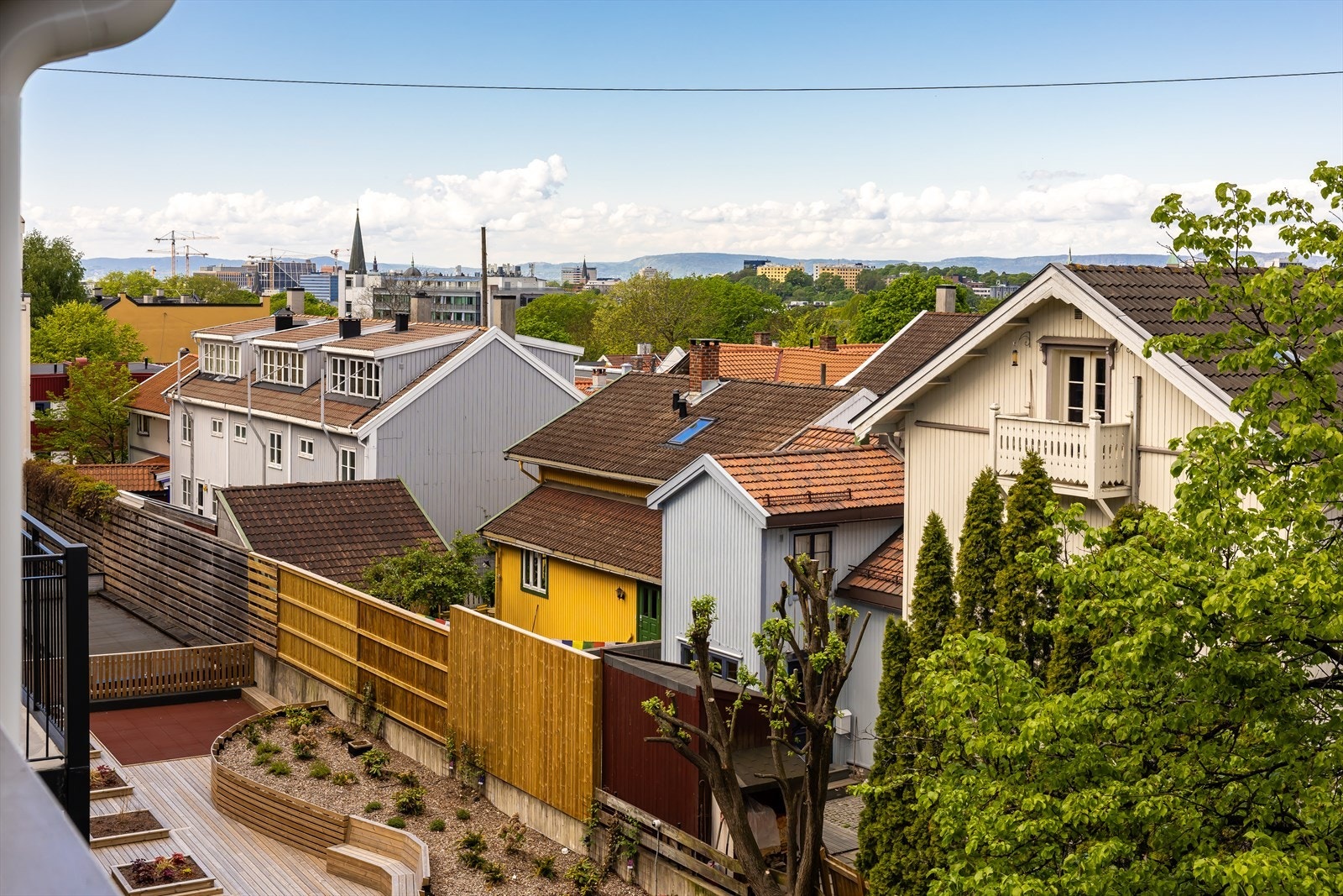 Fantastisk utsyn over idylliske Rodeløkka Galleribilde