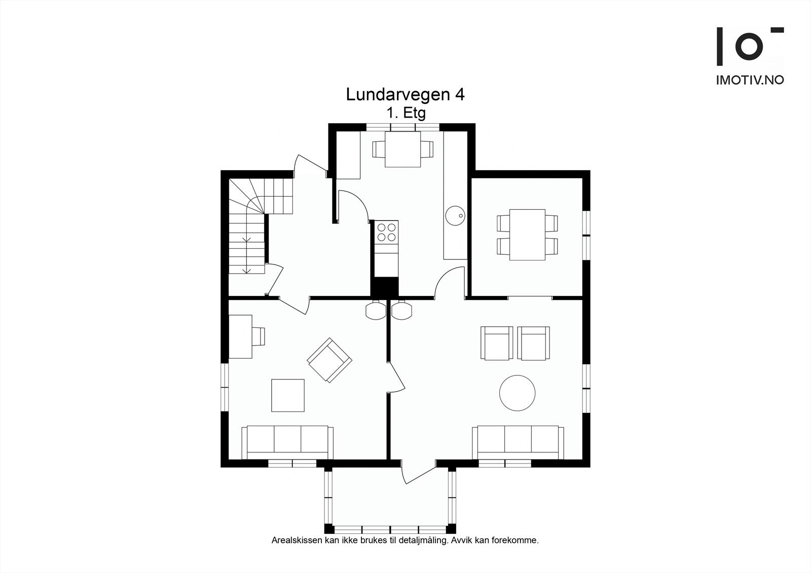 Plantegning 1.etg. Galleribilde