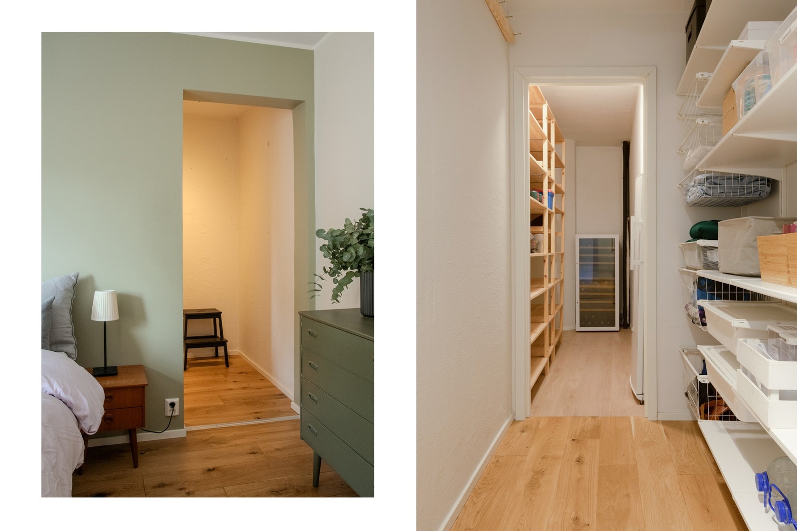 Hovedsoverommet disponerer også et praktisk walk-in closet med gode oppbevaringsmuligheter for blant annet klær, vaskeredskaper og sesongutstyr. Galleribilde