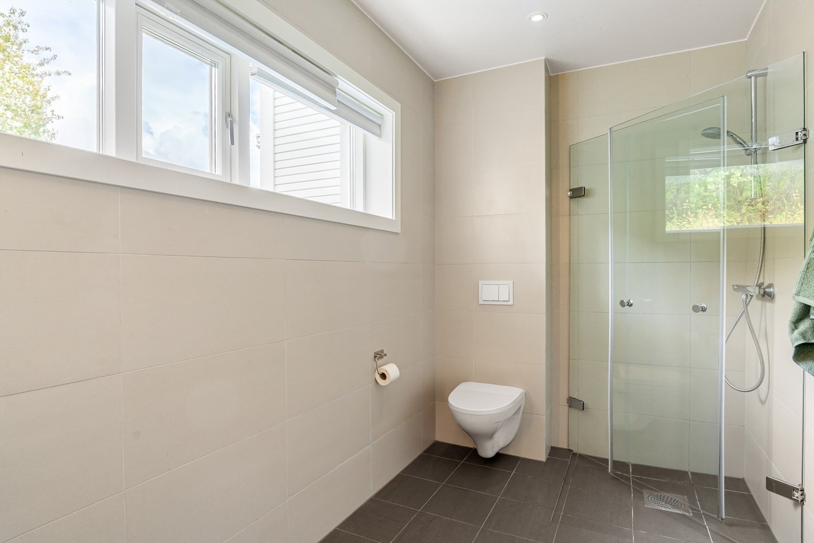 Badet har balansert ventilasjon. Galleribilde