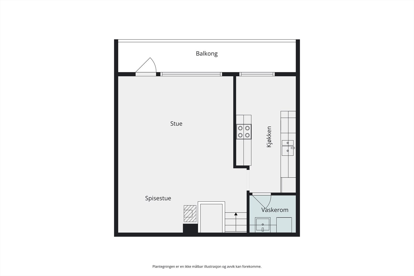 Plantegning 2. etg Galleribilde