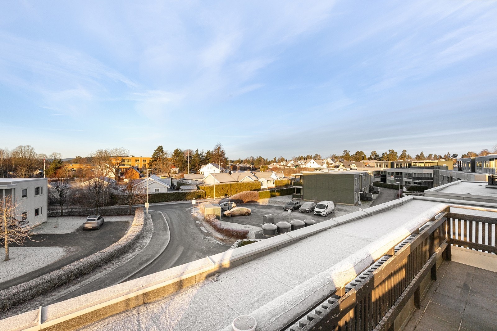 Uteområdene gir gode muligheter for uteliv og rekreasjon i rolige omgivelser Galleribilde