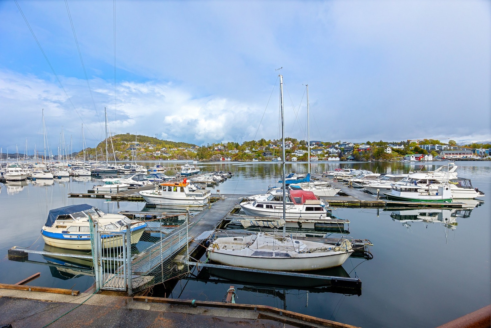 Kort vei til Marinaen. Galleribilde