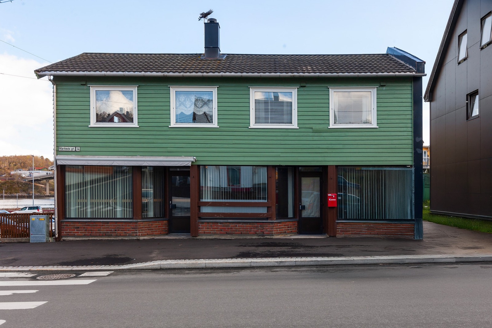 Bygget er oppført i 1935. Galleribilde