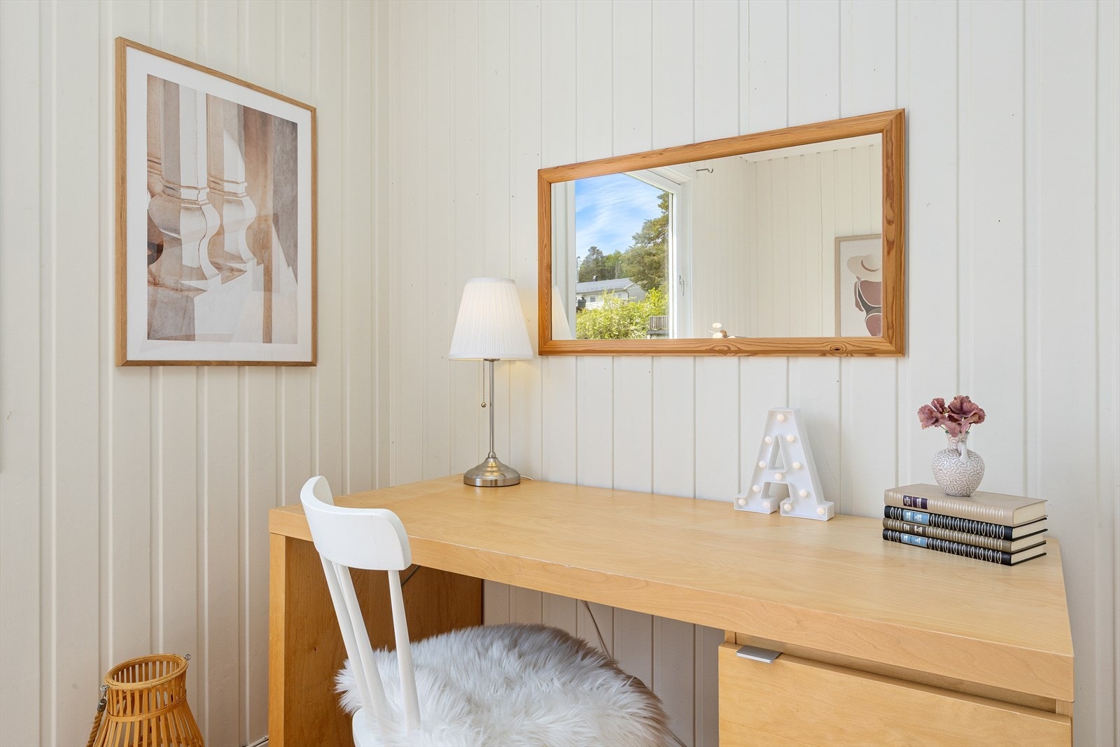 Her er det også anledning for å ha en kontorkrok ved behov. Galleribilde