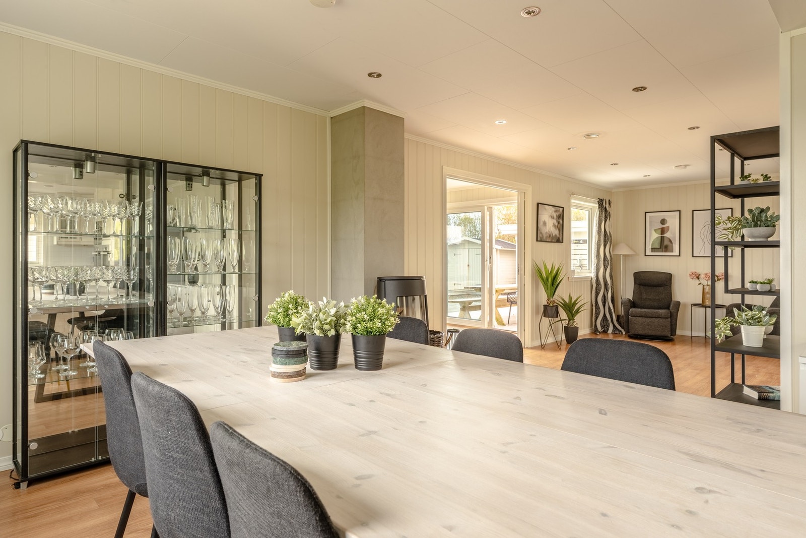 Her er det god plass til å også møblere med flere soner. Galleribilde