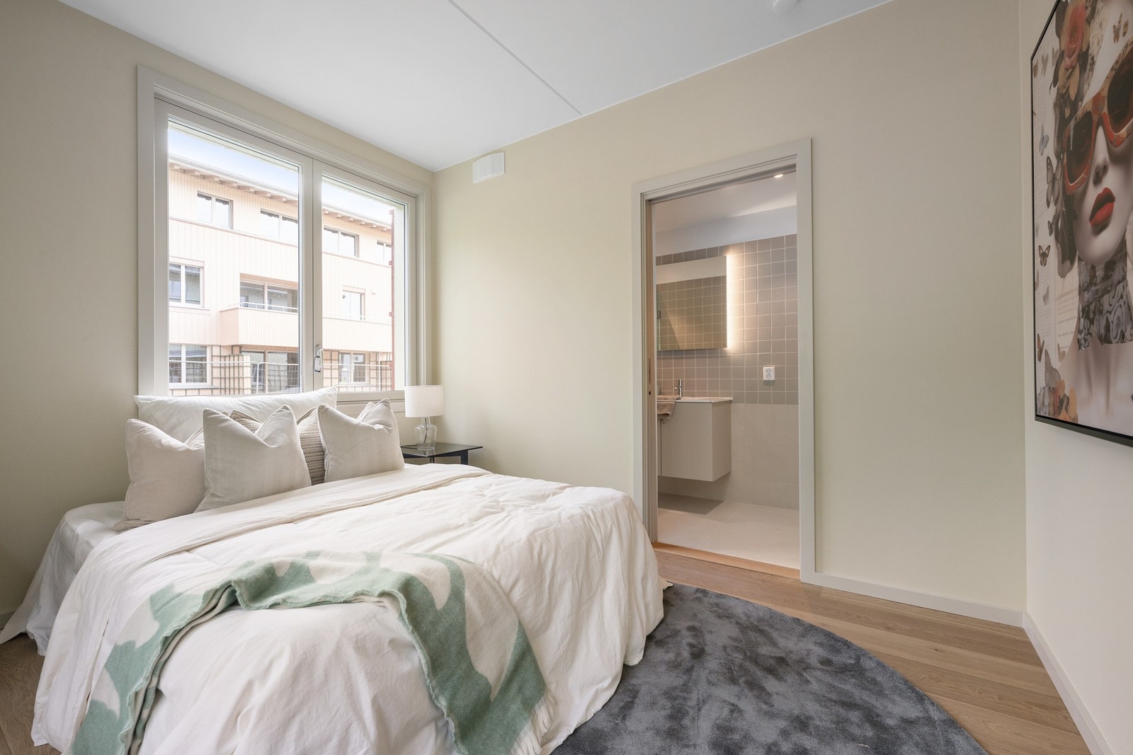 Hovedsoverommet har bad "en- suite" Galleribilde