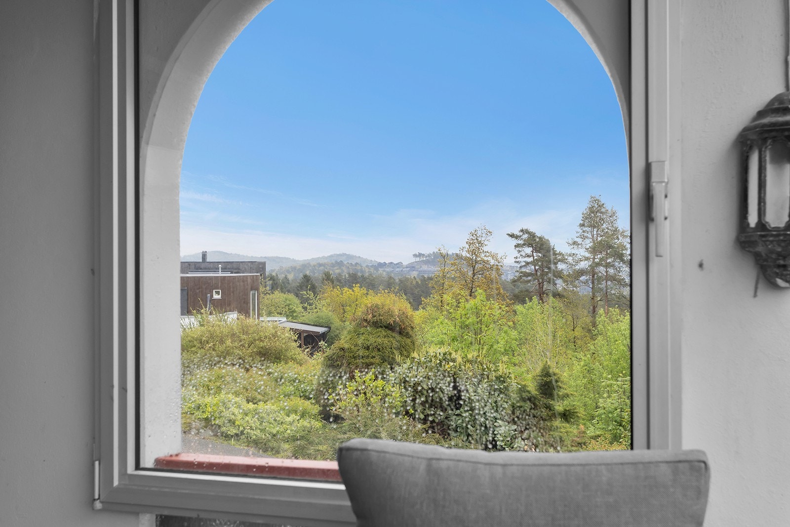 Utsikt fra endeveggen Galleribilde