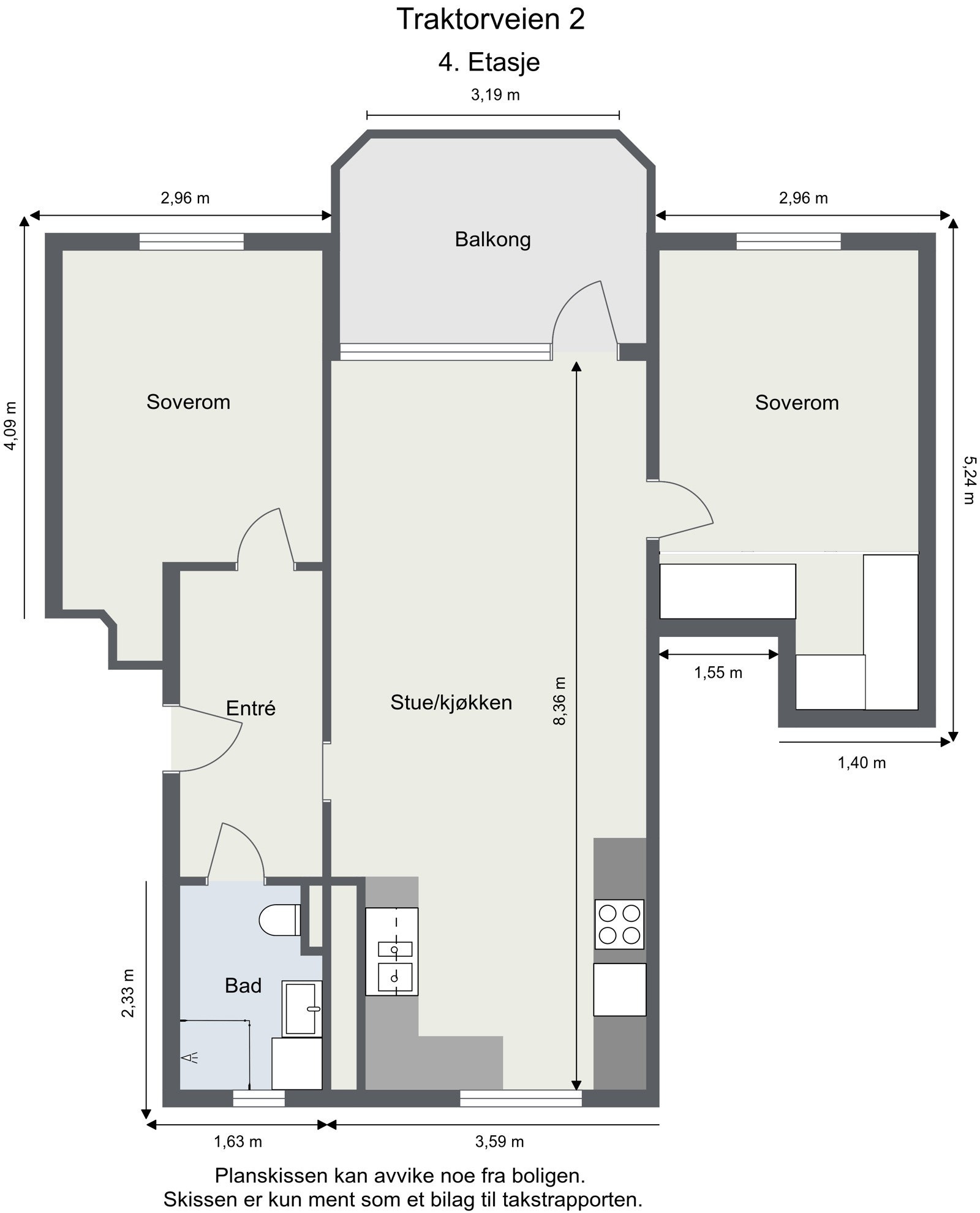 Plantegning. Galleribilde