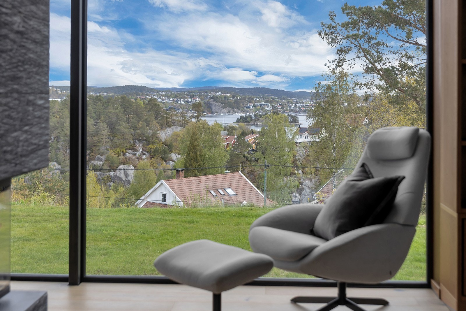 Et perfekt sted å lene seg tilbake og nyte utsikten. Galleribilde