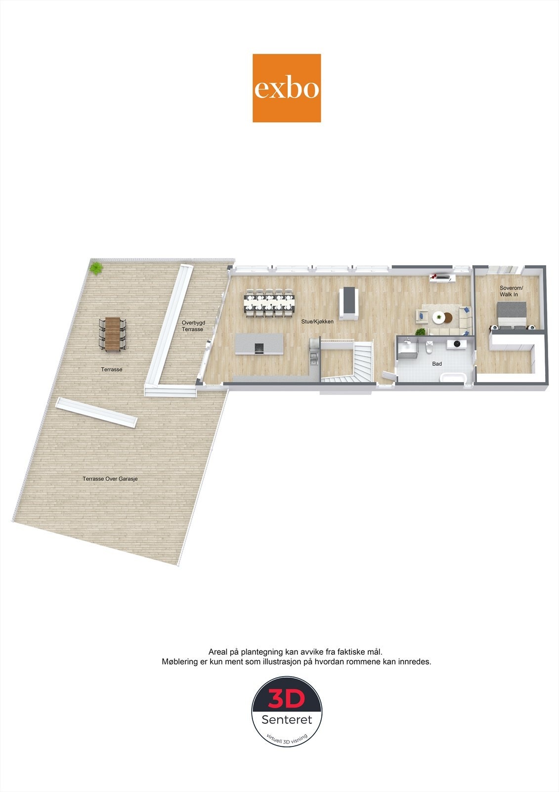 Plantegning 1.etasje Galleribilde