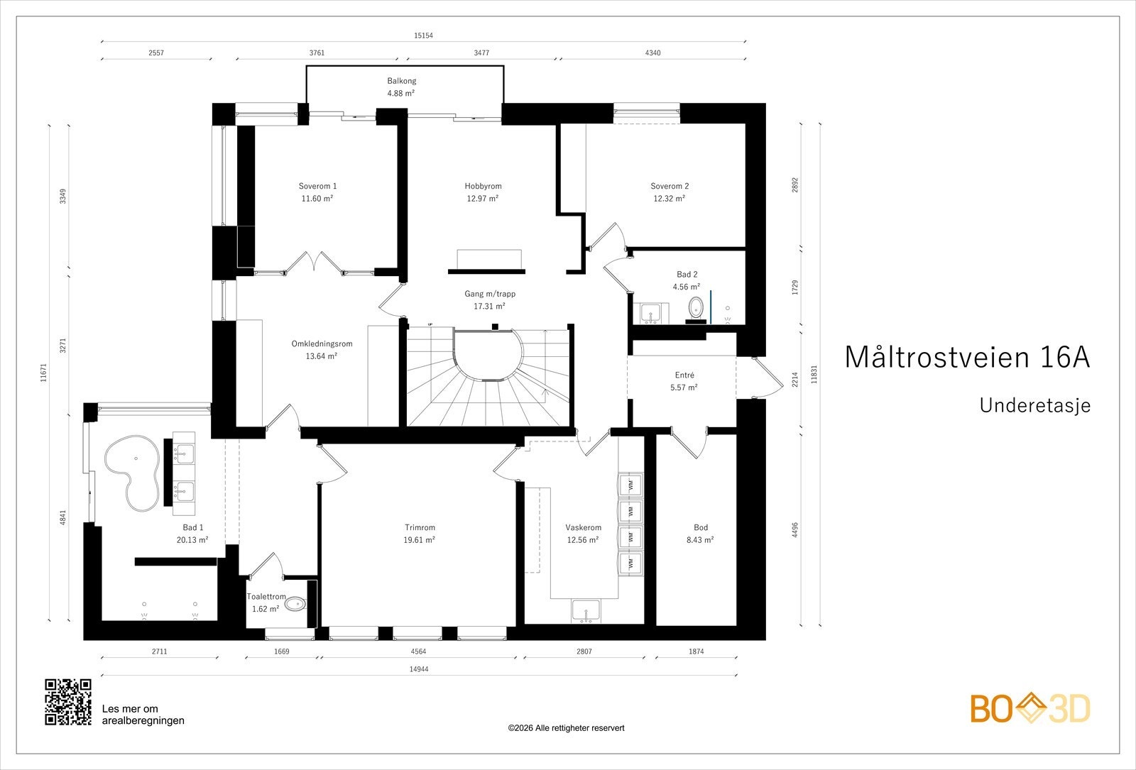1. underetasje Galleribilde