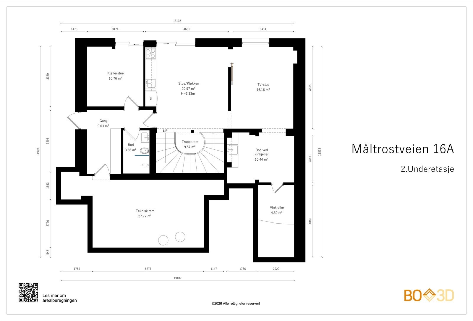 2. underetasje Galleribilde