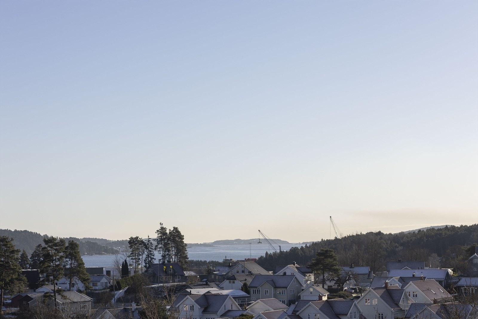 Utsikt fra balkong. Galleribilde