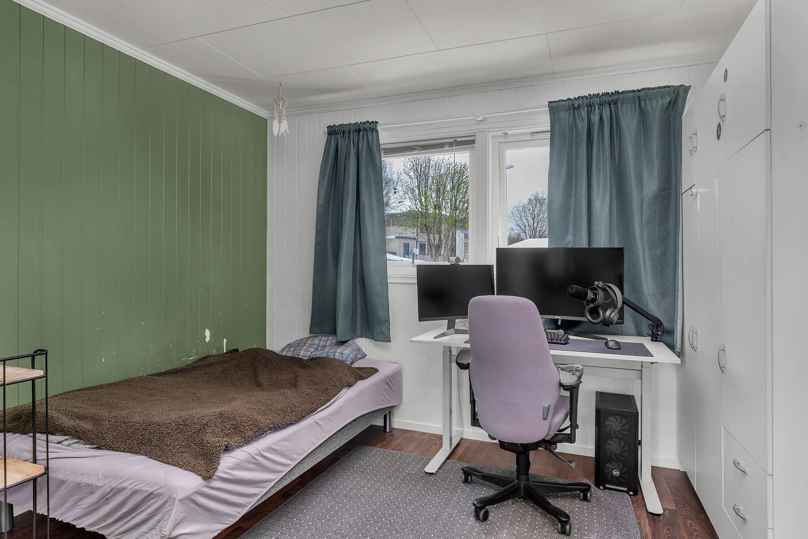 Bod som brukes som soverom. Galleribilde