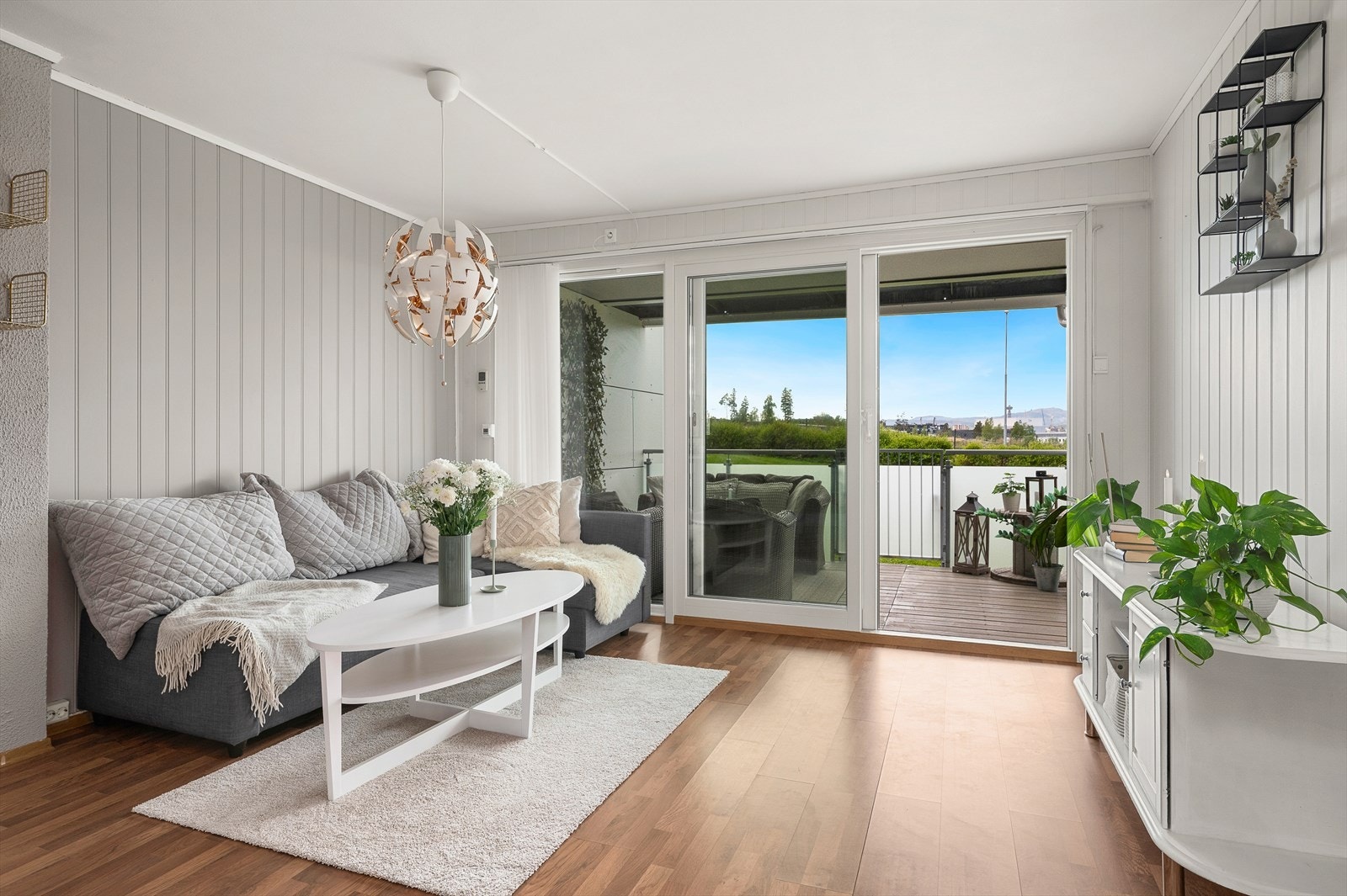 Leiligheten er oppmålt til 43 m² BRA-I og 55 m² BRA. Galleribilde