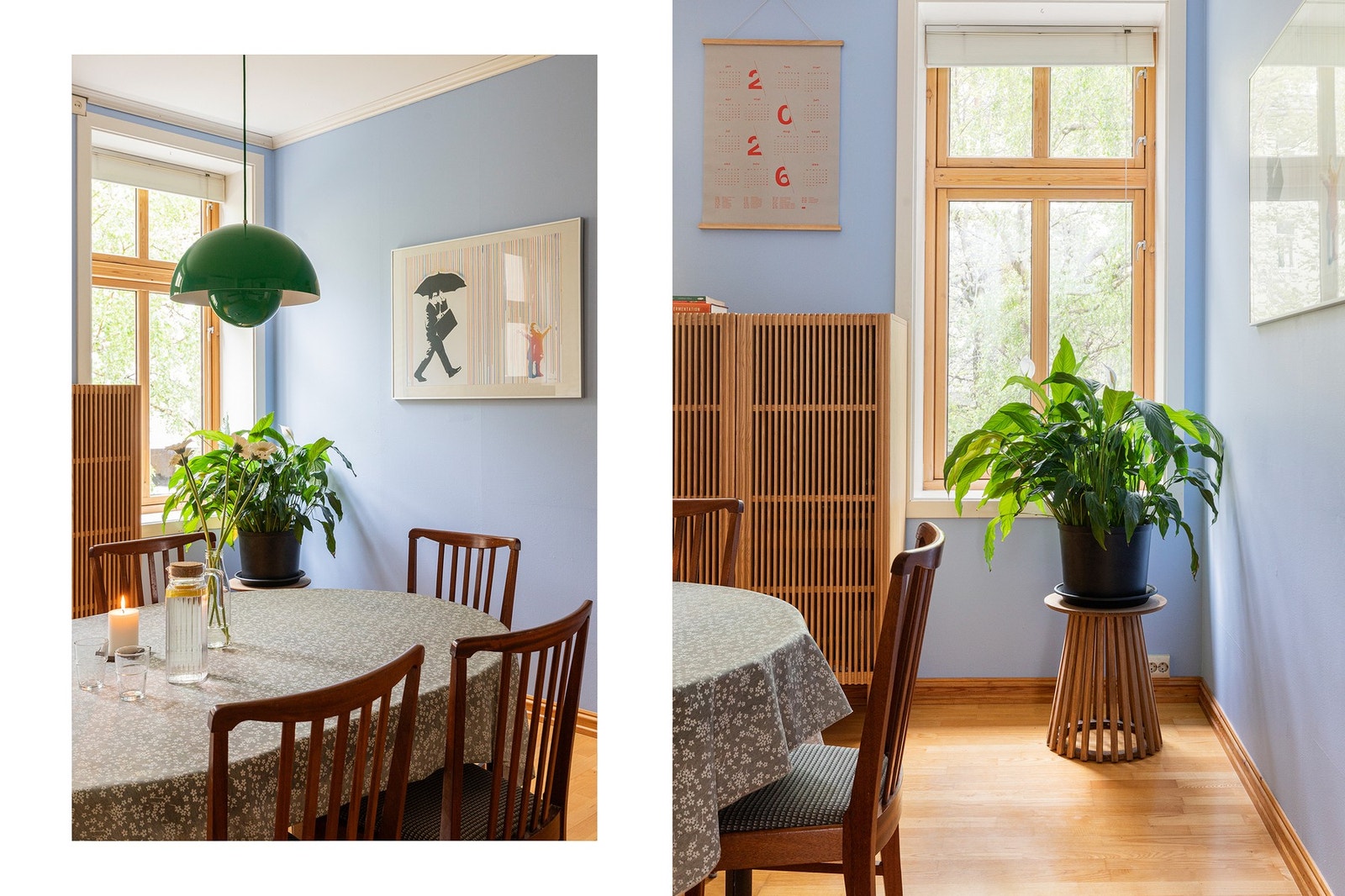 Store vindusflater, med et mykt og deilig lysinnslipp av dagslys. Galleribilde
