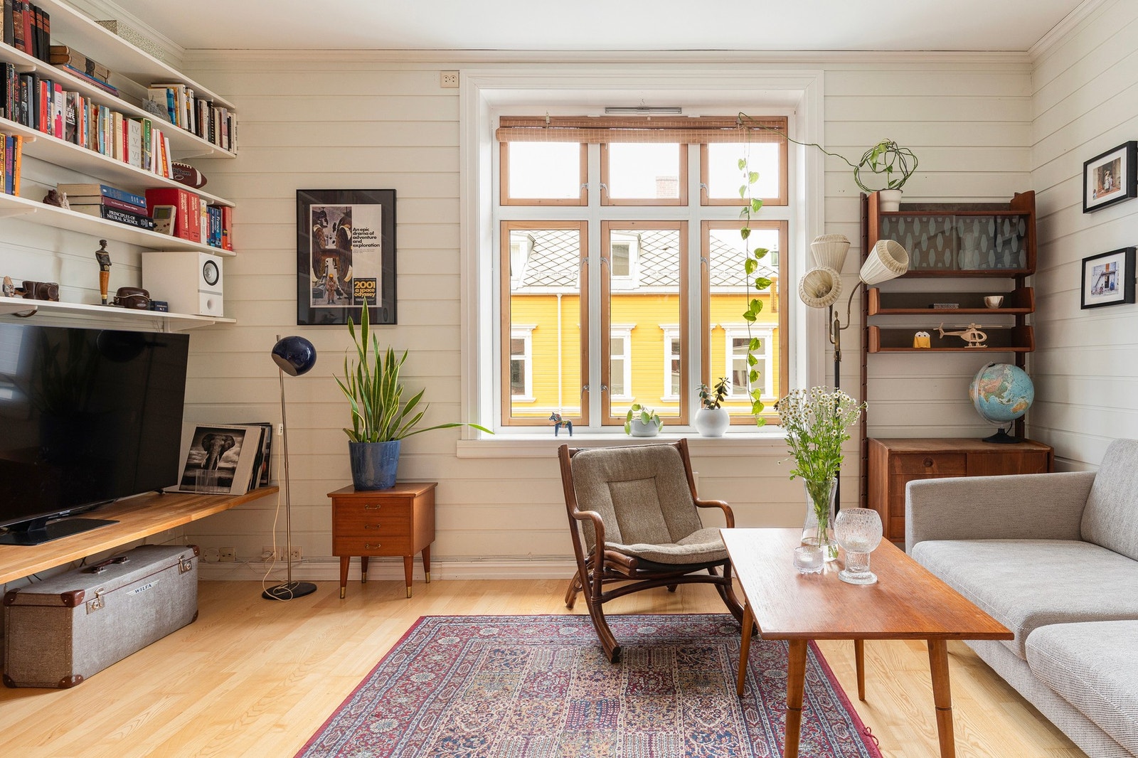 Stuen er oppmålt til 23 m². Galleribilde