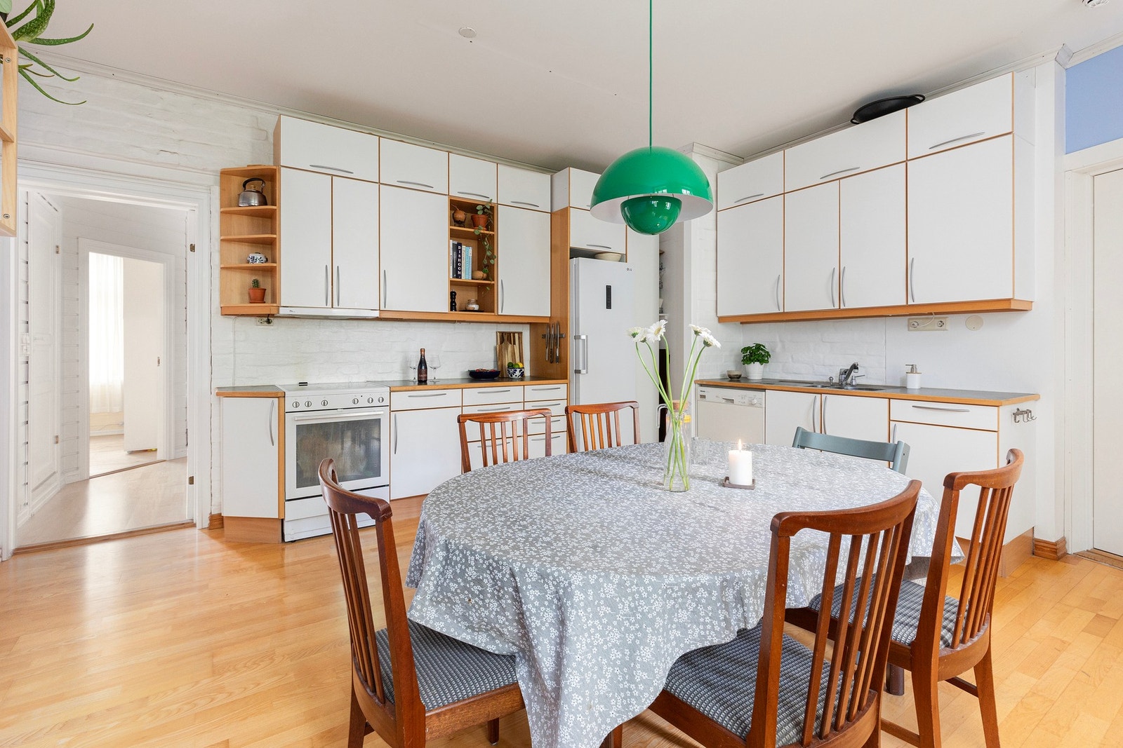 Fantastisk kjøkkenløsning på 21,2 m². Galleribilde