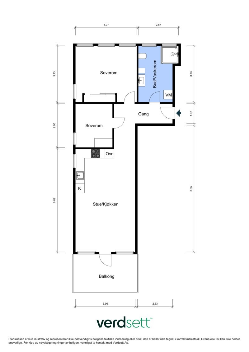 - Plantegning - Galleribilde