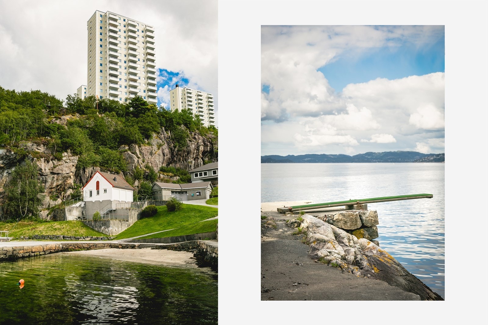 Beliggenheten gir virkelig det beste av "alt" med enkel tilkomst til sjø, fjellet med sine flotte turstier, samt det urbane bylivet med sentrum ca. 10 min kjøring unna. Galleribilde