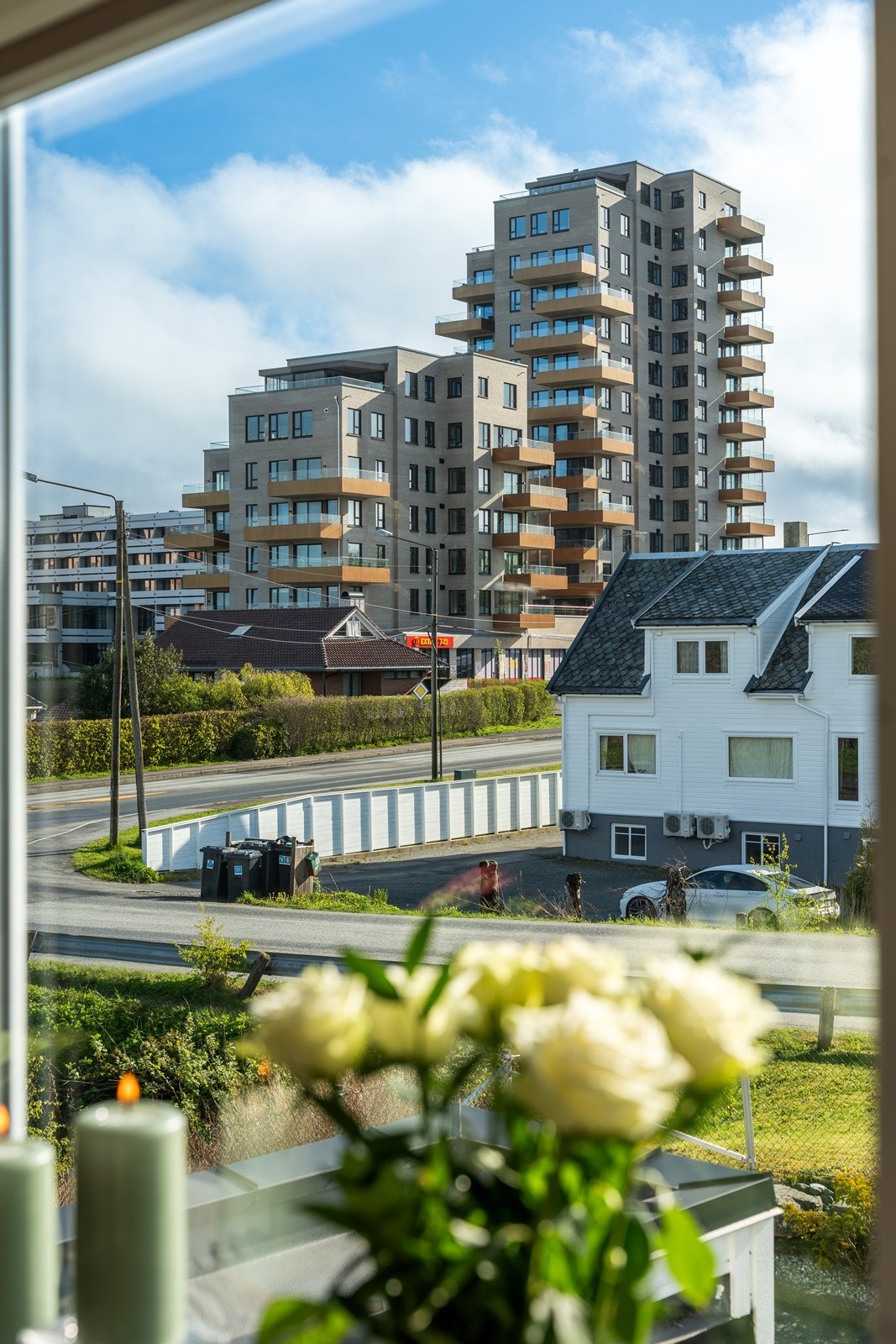 Utsyn fra kjøkkenet. Galleribilde