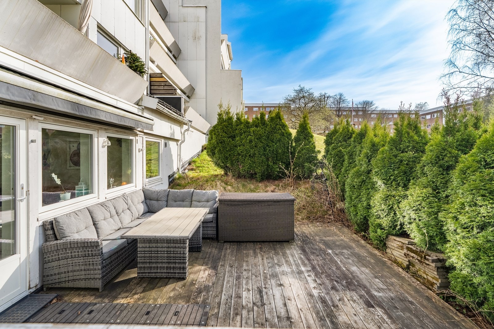 Stor vestvendt terrasse på 31 kvm! Galleribilde
