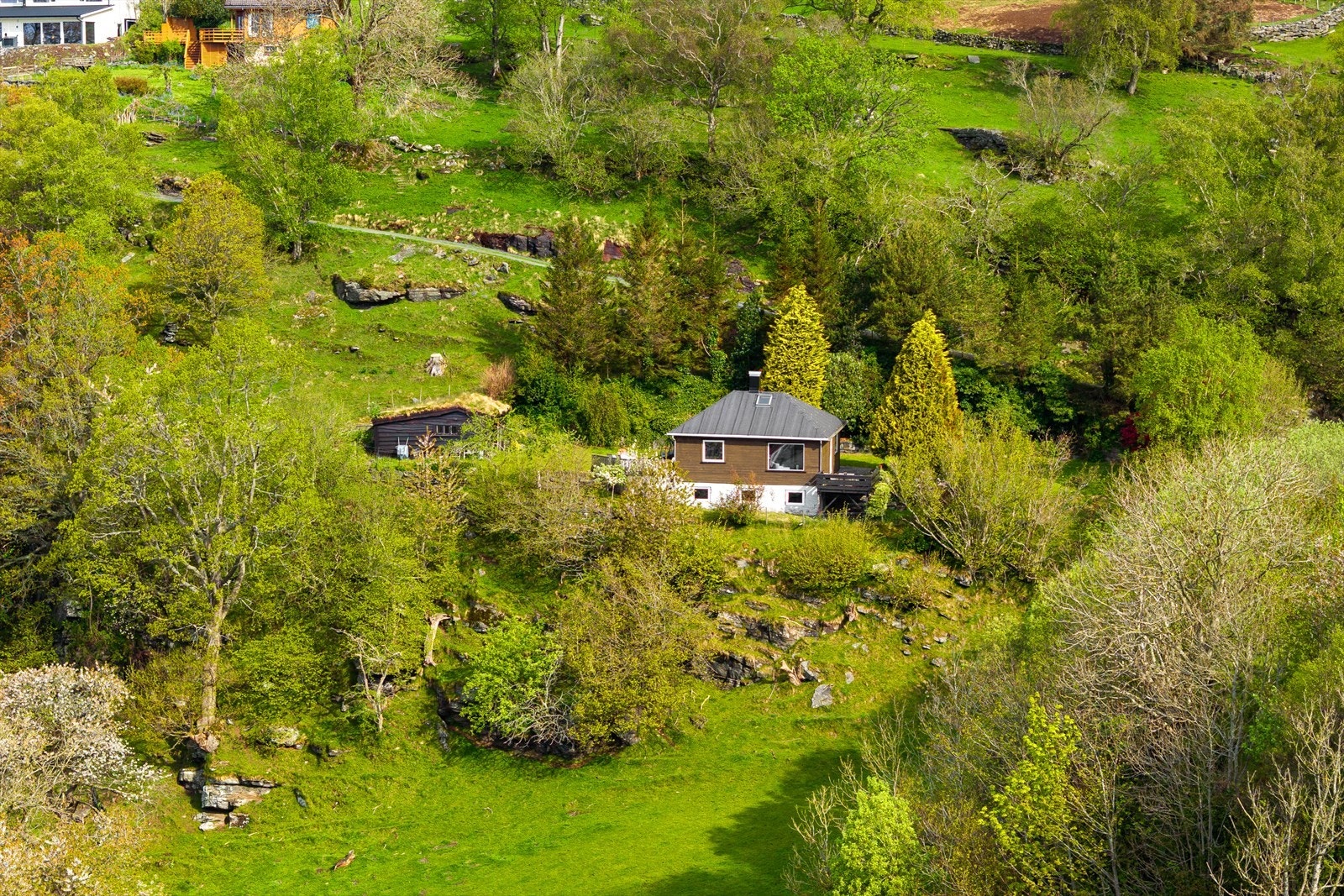 Området byr på gode rekreasjonsmuligheter med nærhet til skog og mark. Galleribilde