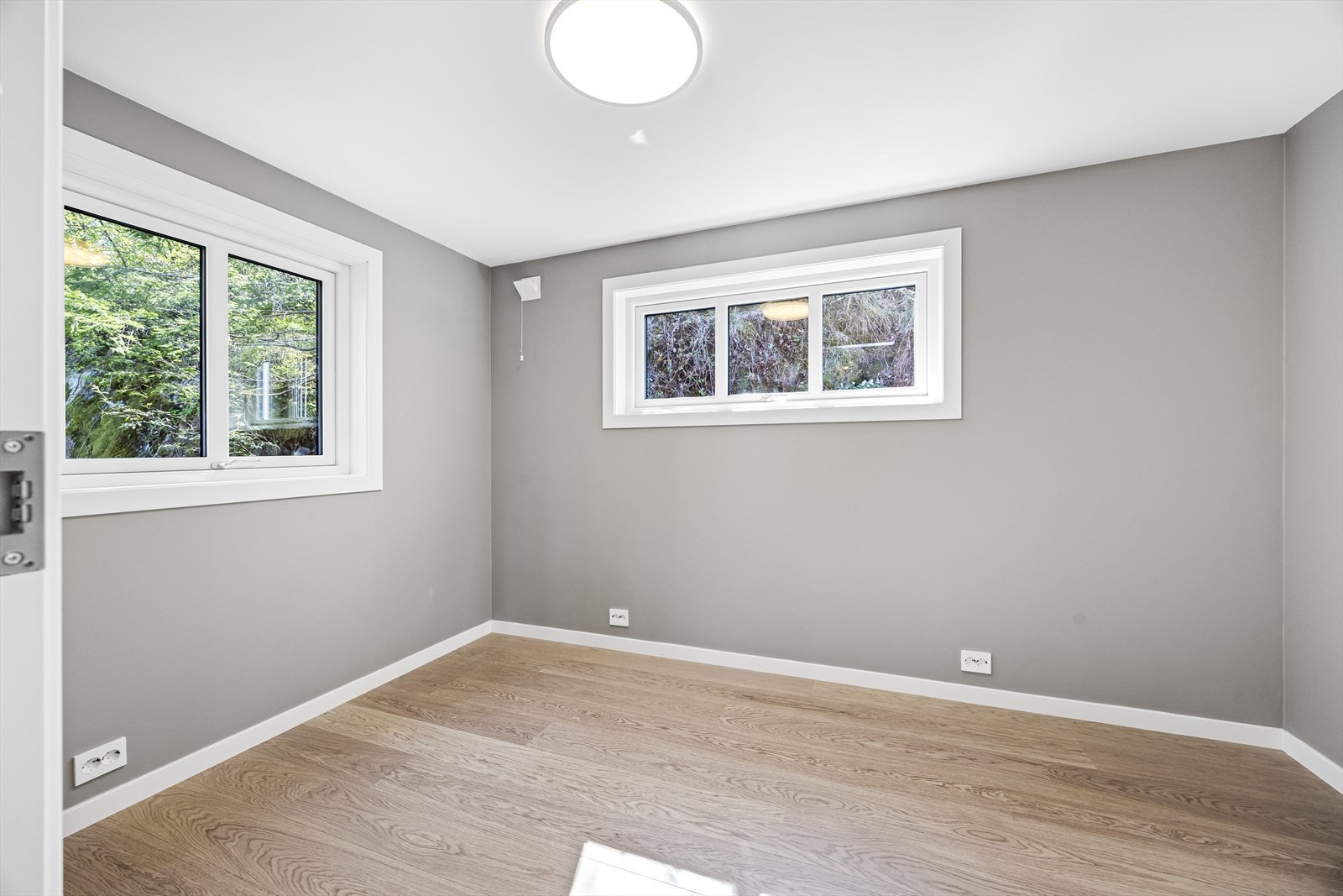 I 1. etasje er det ett soverom. Galleribilde
