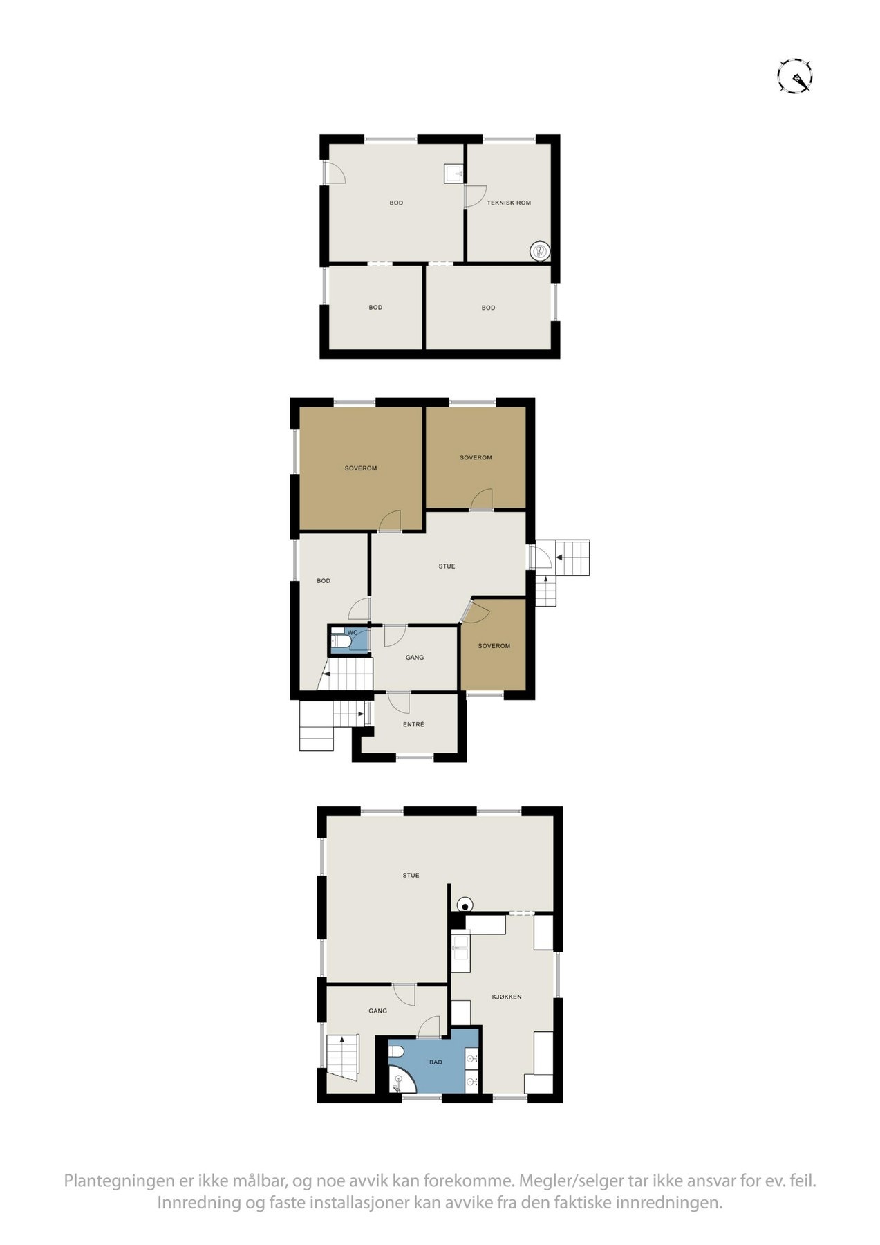 Planskisse - Oversikt. Galleribilde
