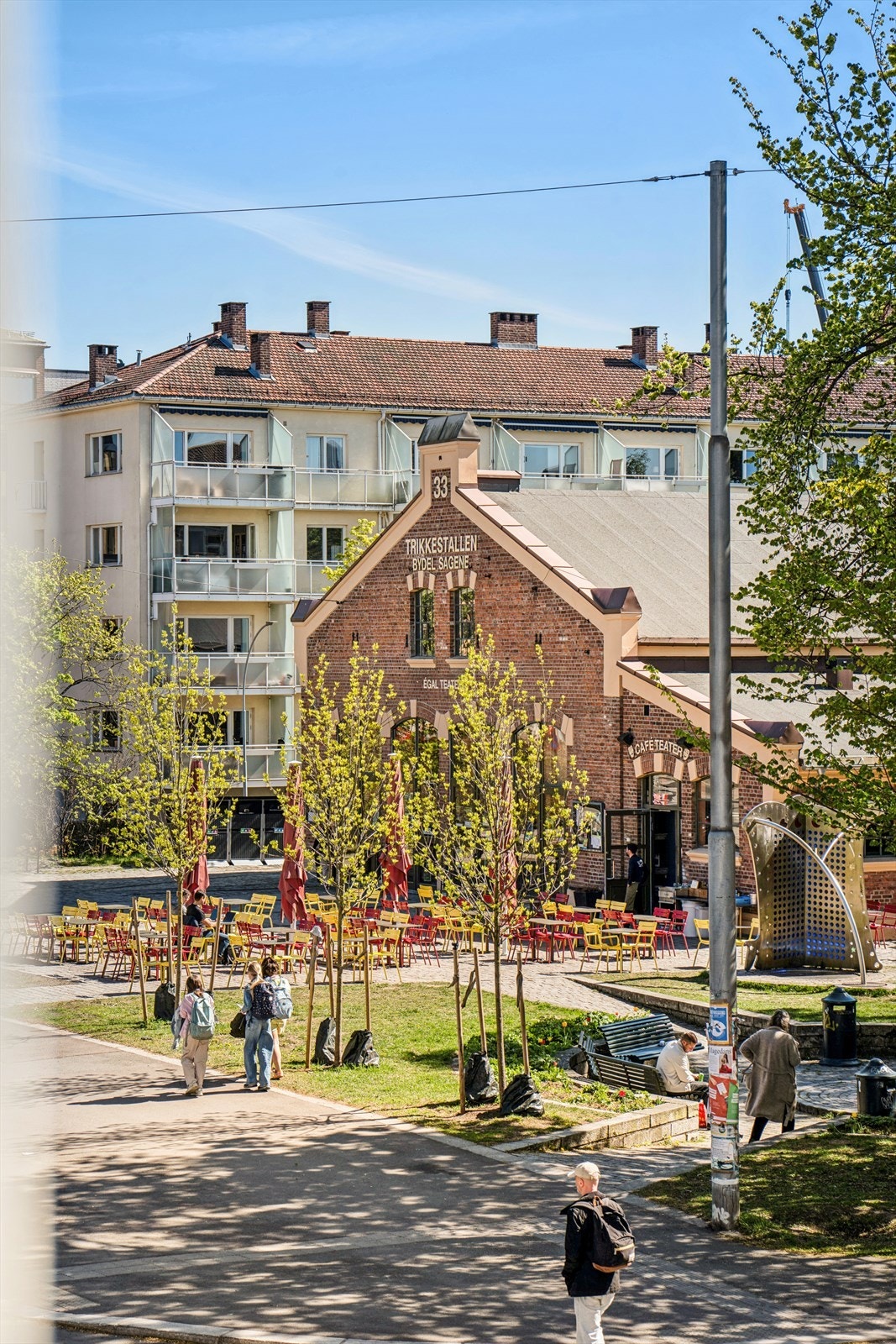 Trikkestallen. Galleribilde