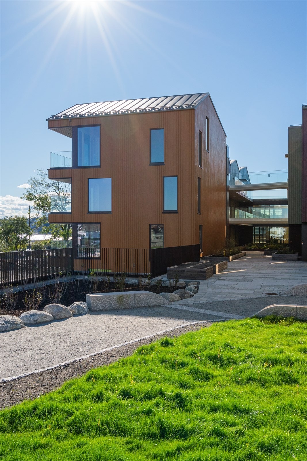 Uteområde. Galleribilde