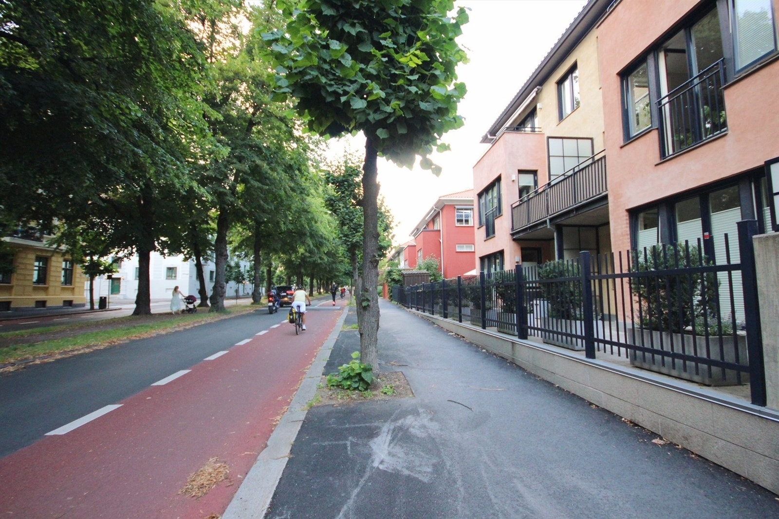 Gyldenløves gate ligger i en av byens flotteste alléer. Galleribilde