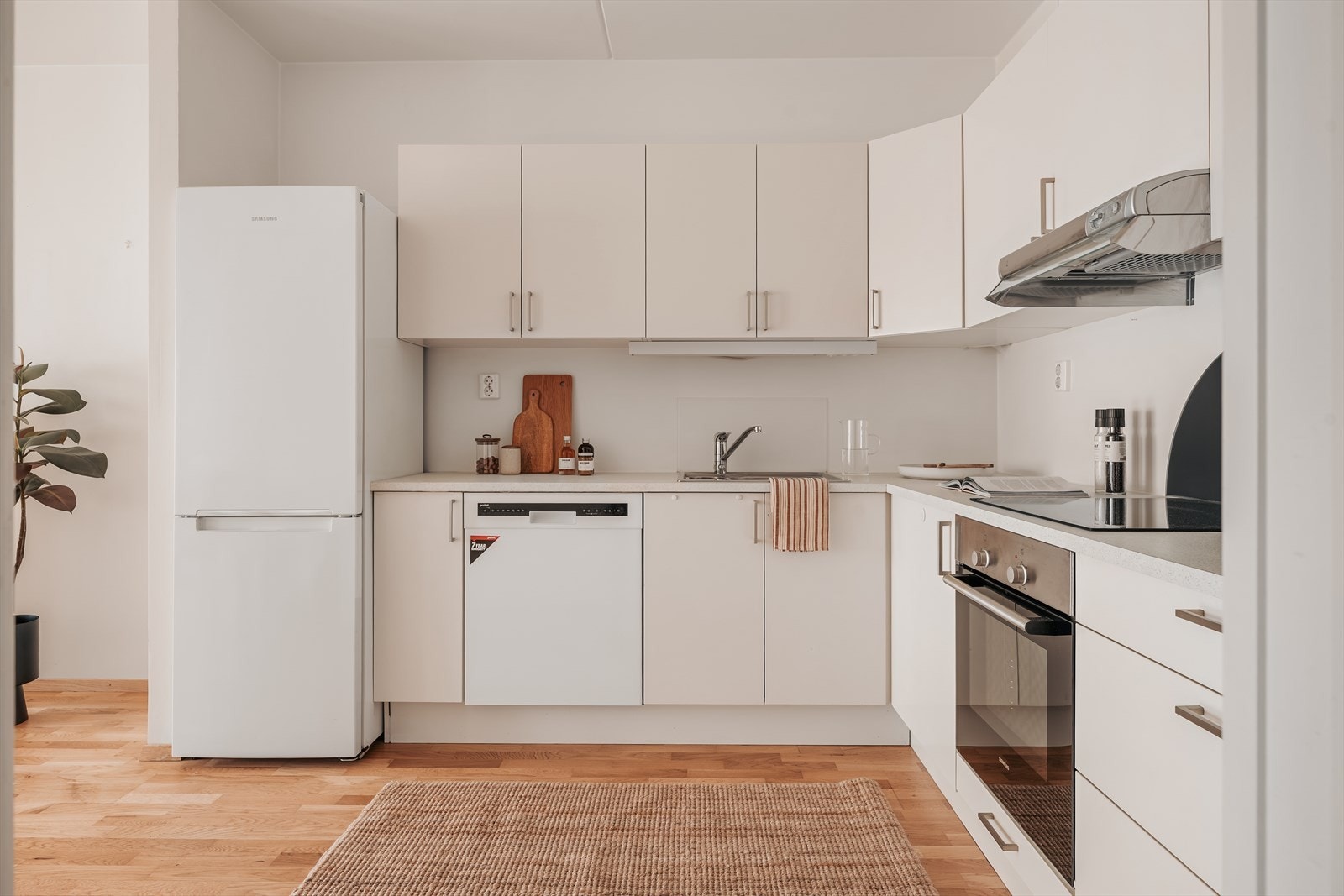 Leiligheten holder en moderne standard fra 2018. Galleribilde