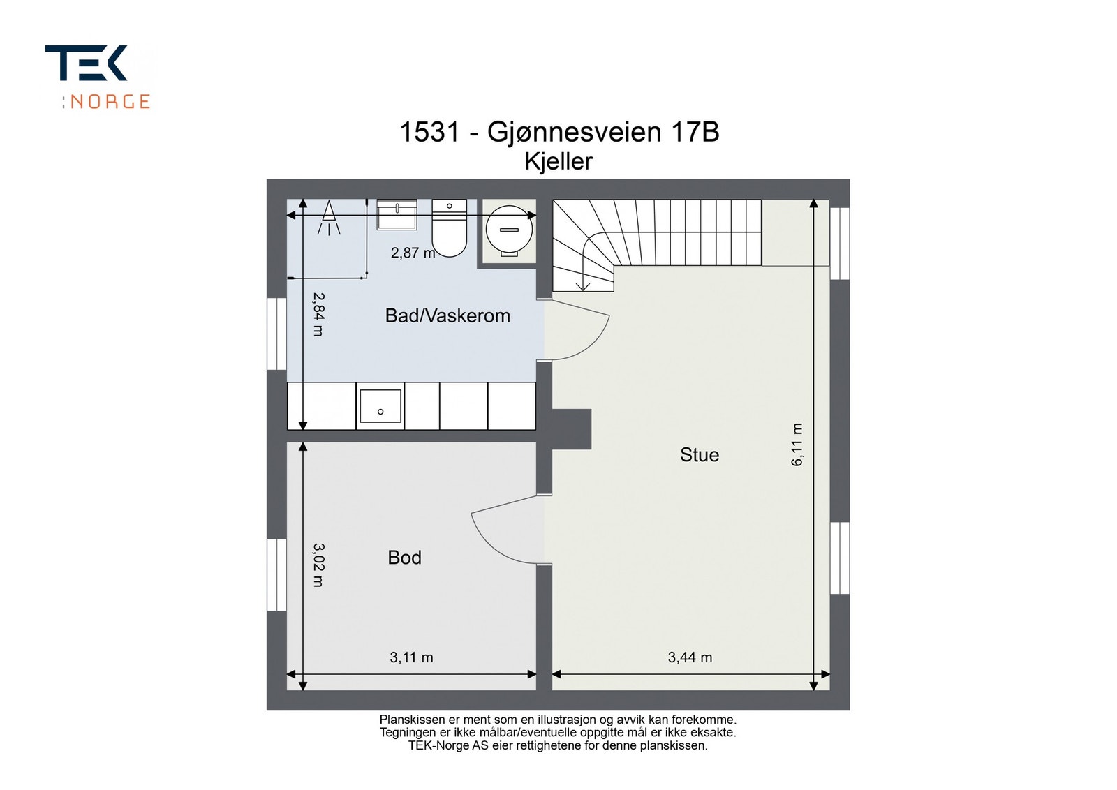 Kjelleretasje Galleribilde