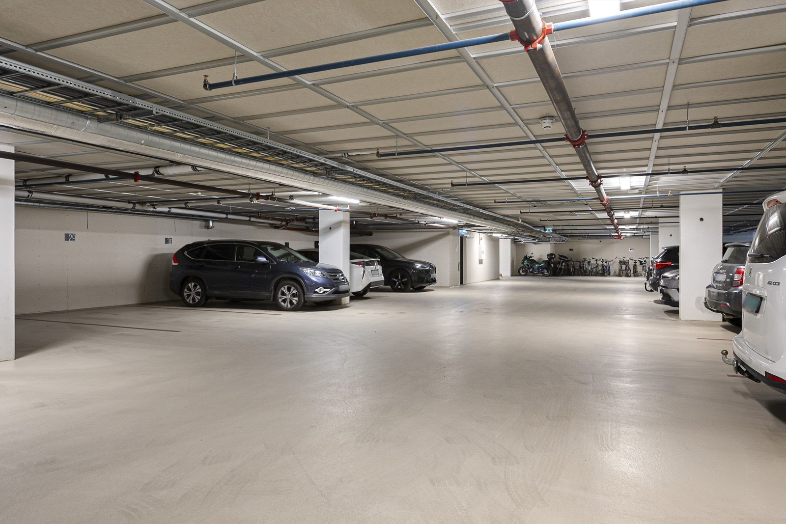Oppvarmet garasjeanlegg Galleribilde
