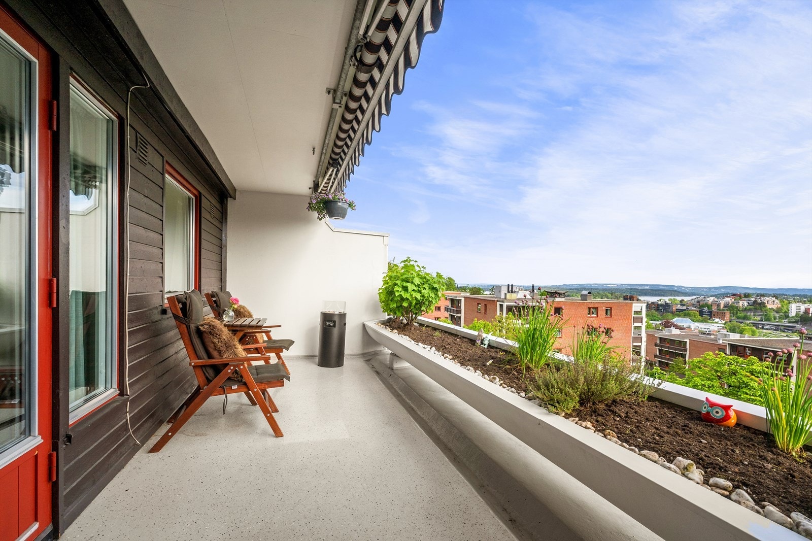 Lys og innbydende leilighet med fantastisk utsikt! Galleribilde