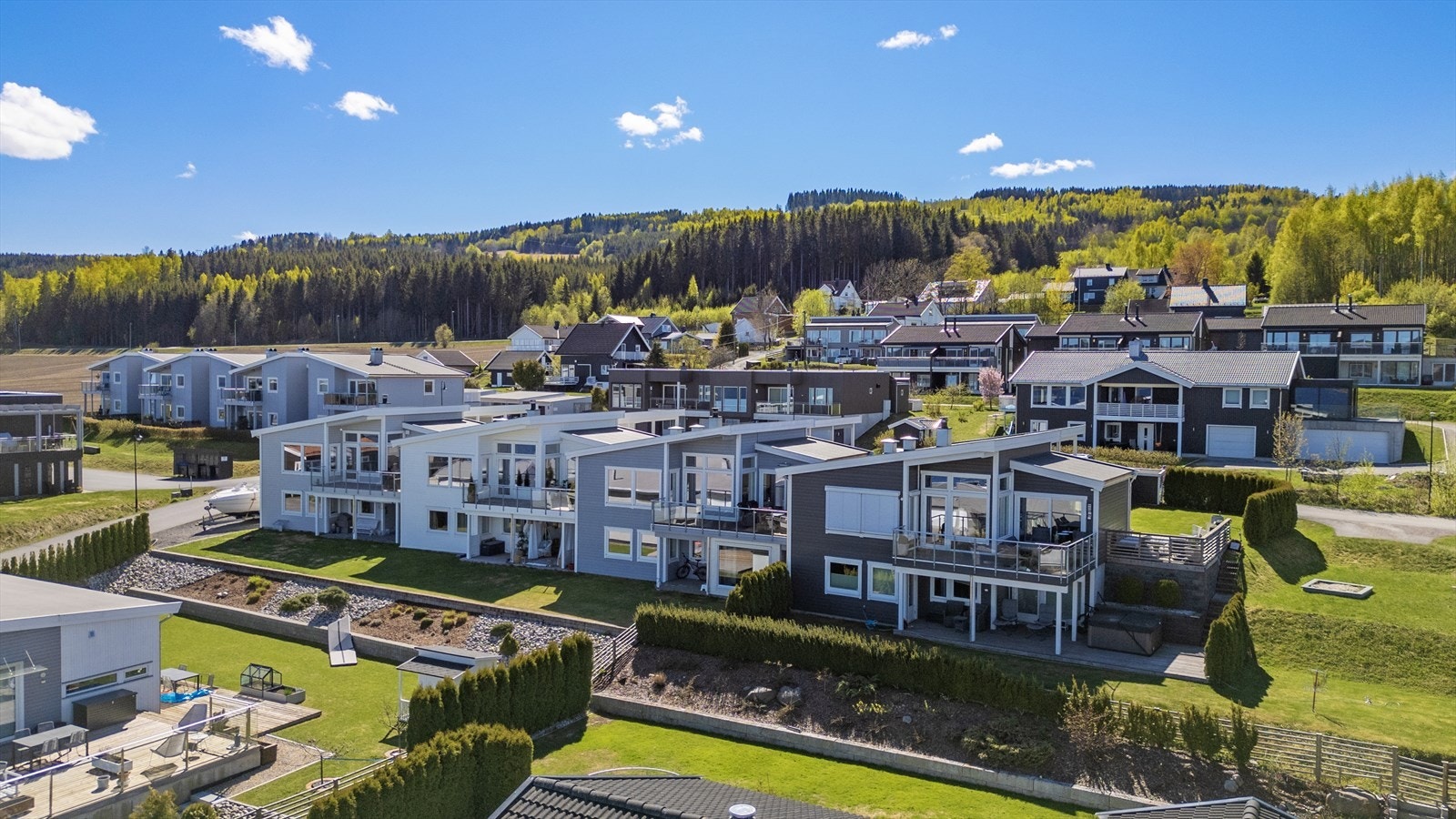 Kort veg til markaområder og turmuligheter. Galleribilde