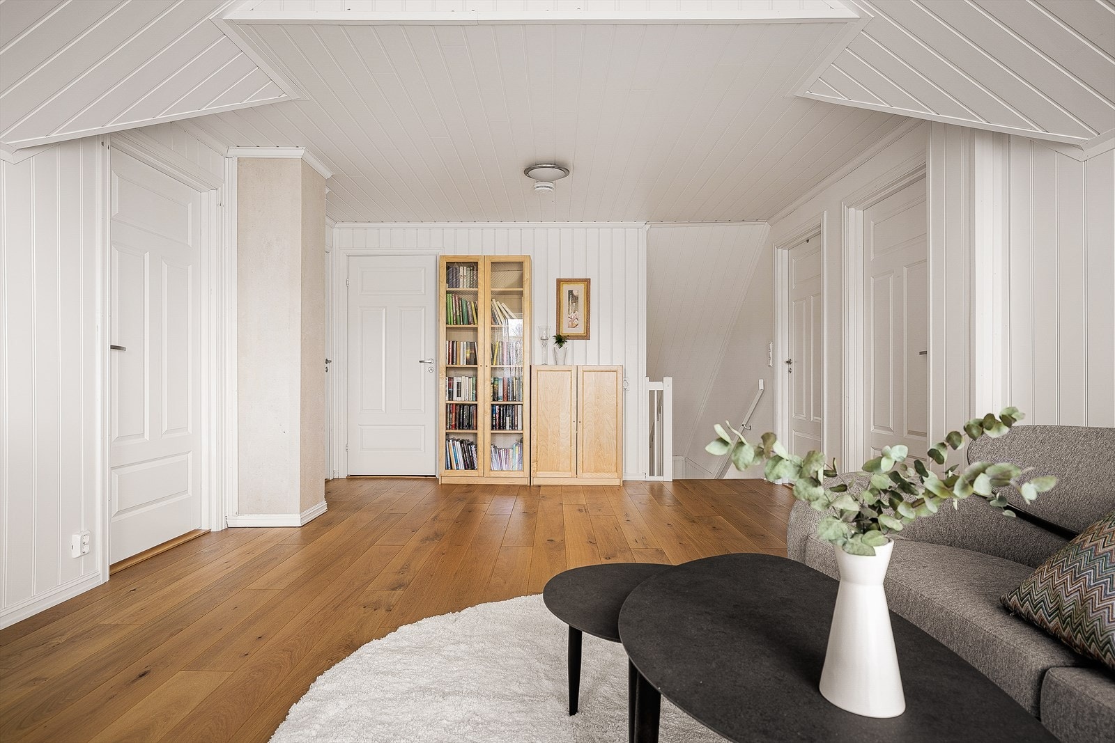 Videre kommer du opp i boligens andre etasje. Galleribilde