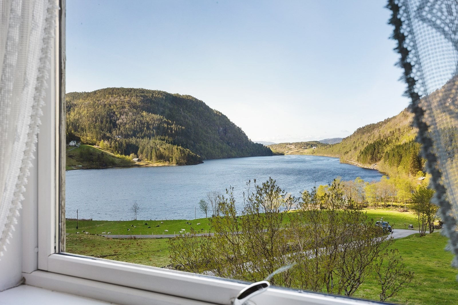 Flott utsikt fra arkrommet Galleribilde