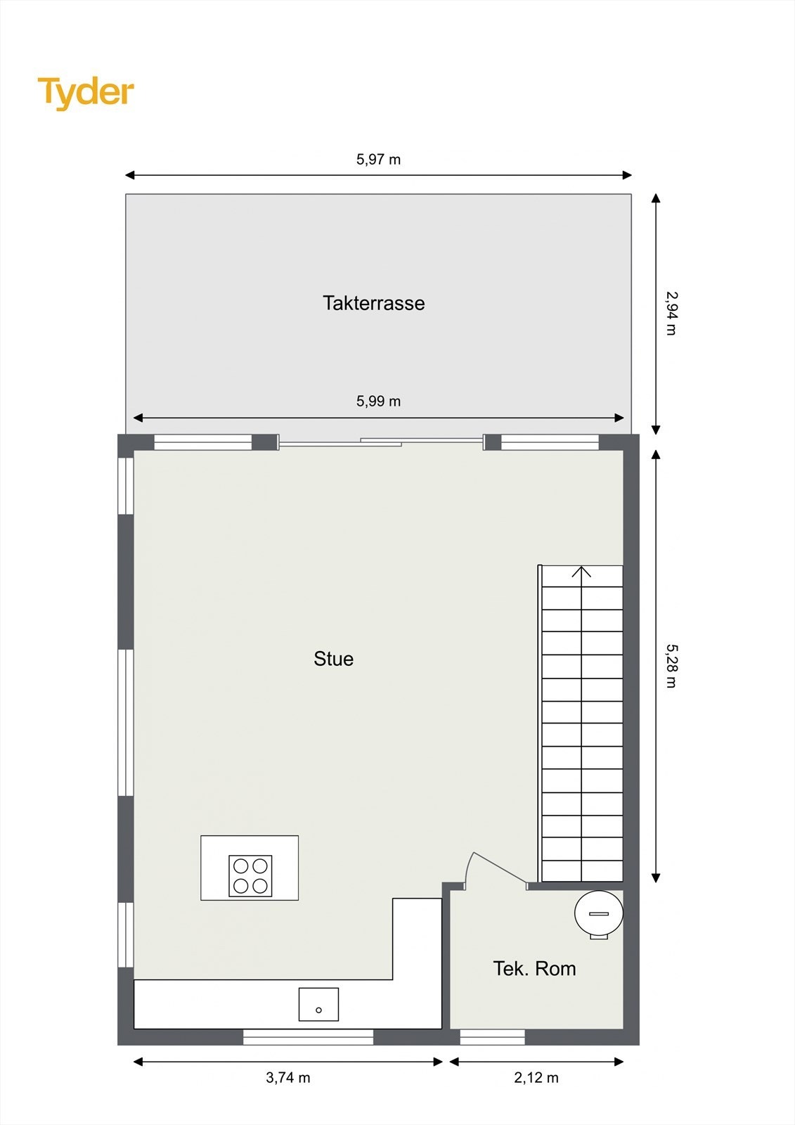 Planskisse 2. etasje Galleribilde