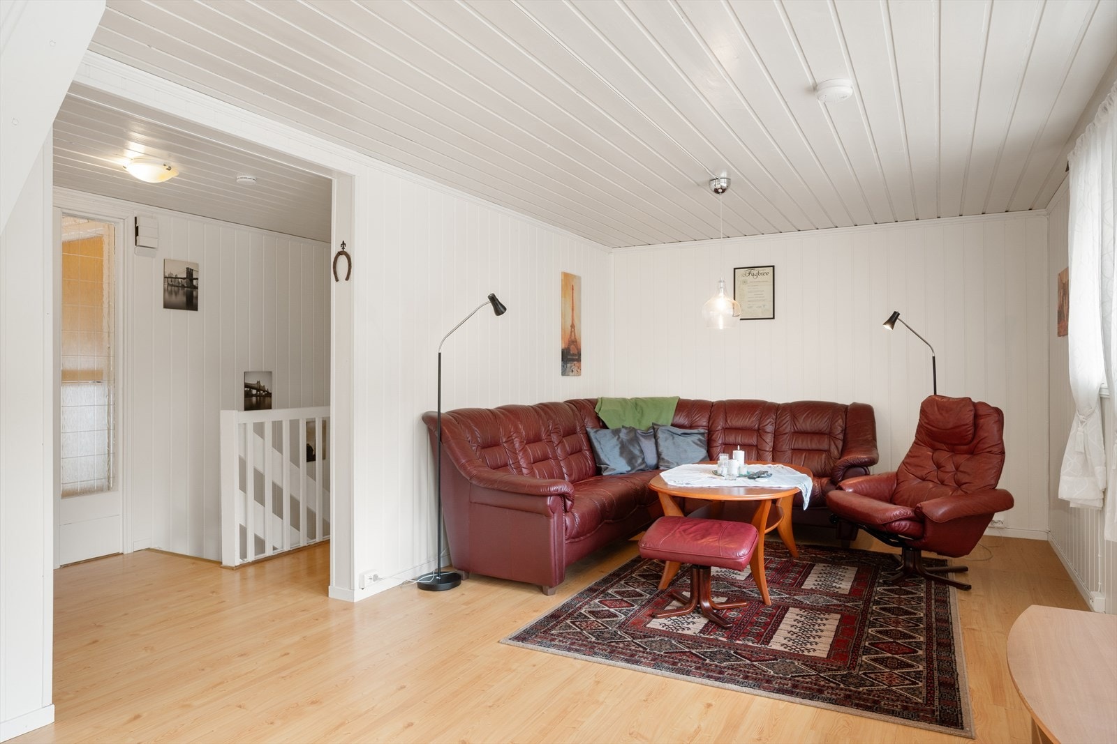 I stua har man god plass til møblement etter eget ønske og behov. Galleribilde