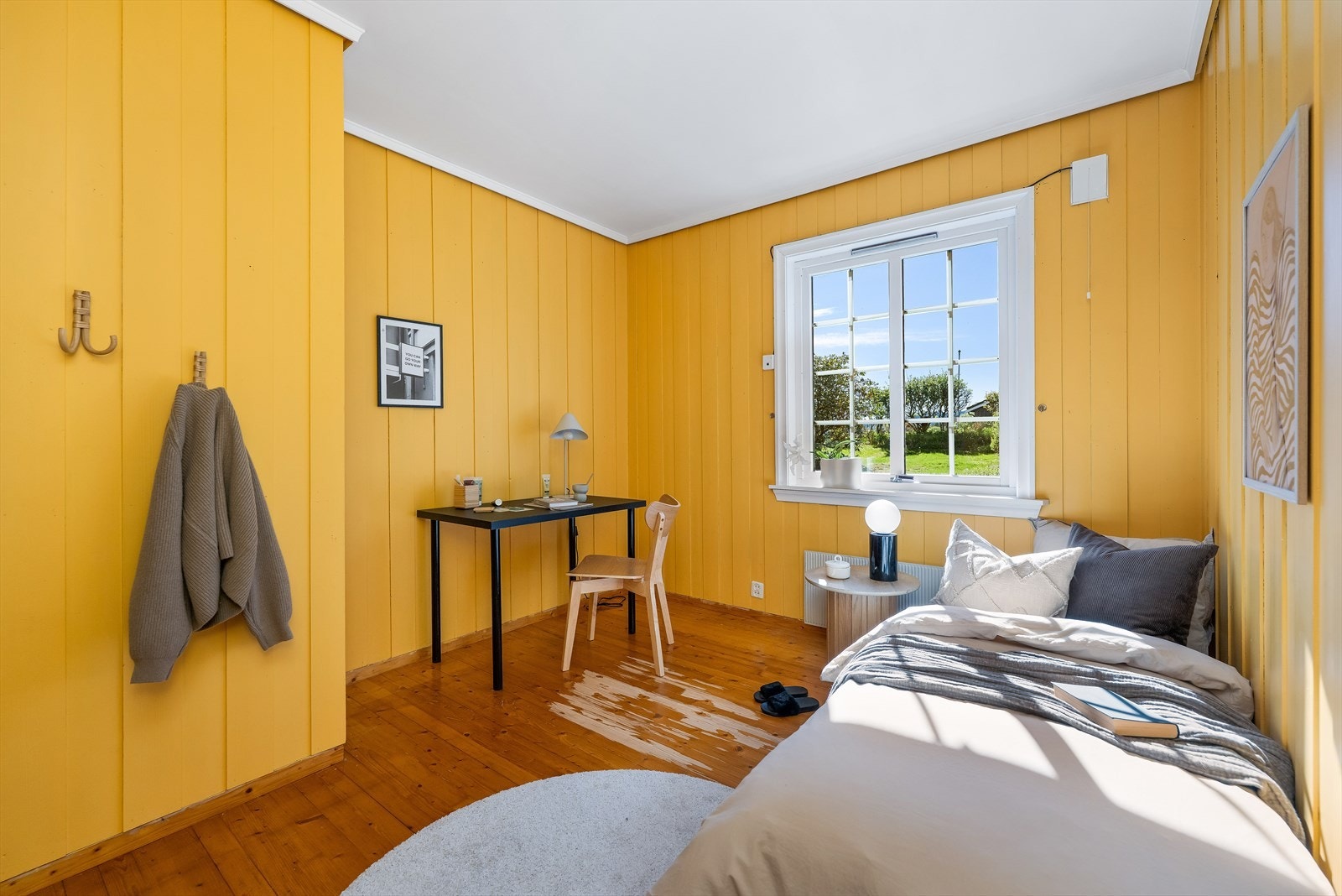 De to øvrige soverommene passer perfekt som barnerom, gjesterom eller kontor. Galleribilde
