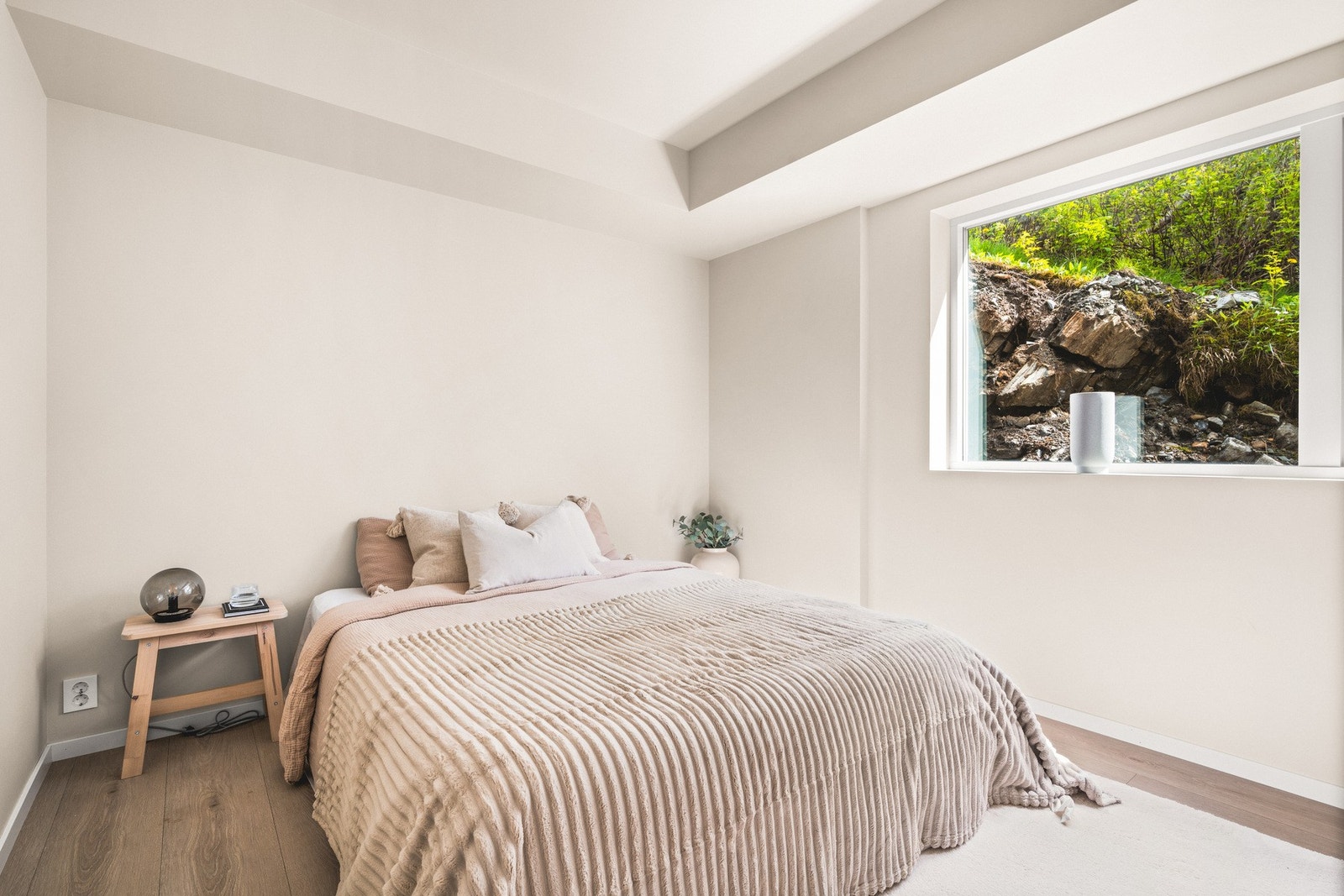Det største soverommet er på 12,5 m², og er naturlig benyttet som hovedsoverom. Galleribilde