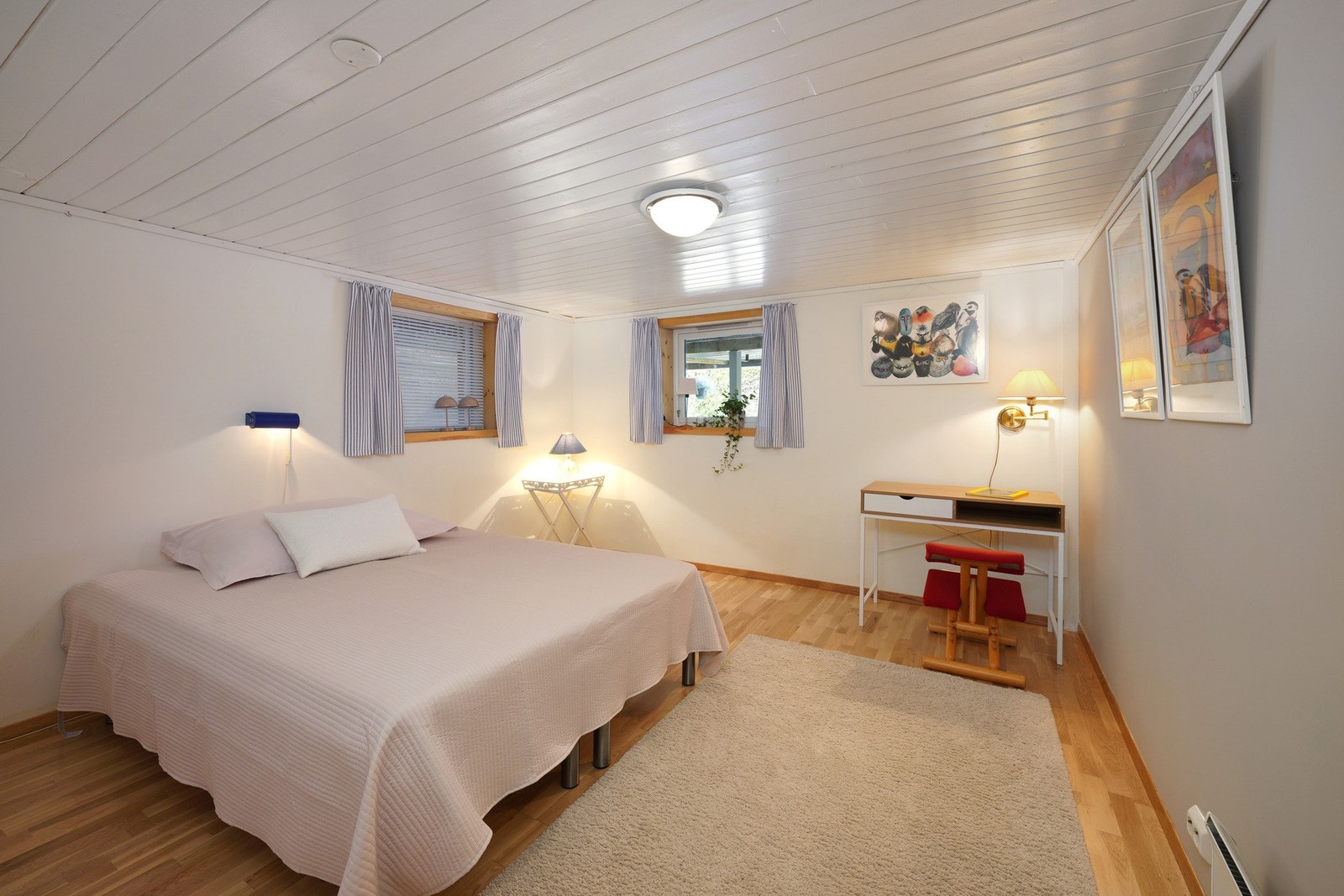 Innredet kjellerom Galleribilde