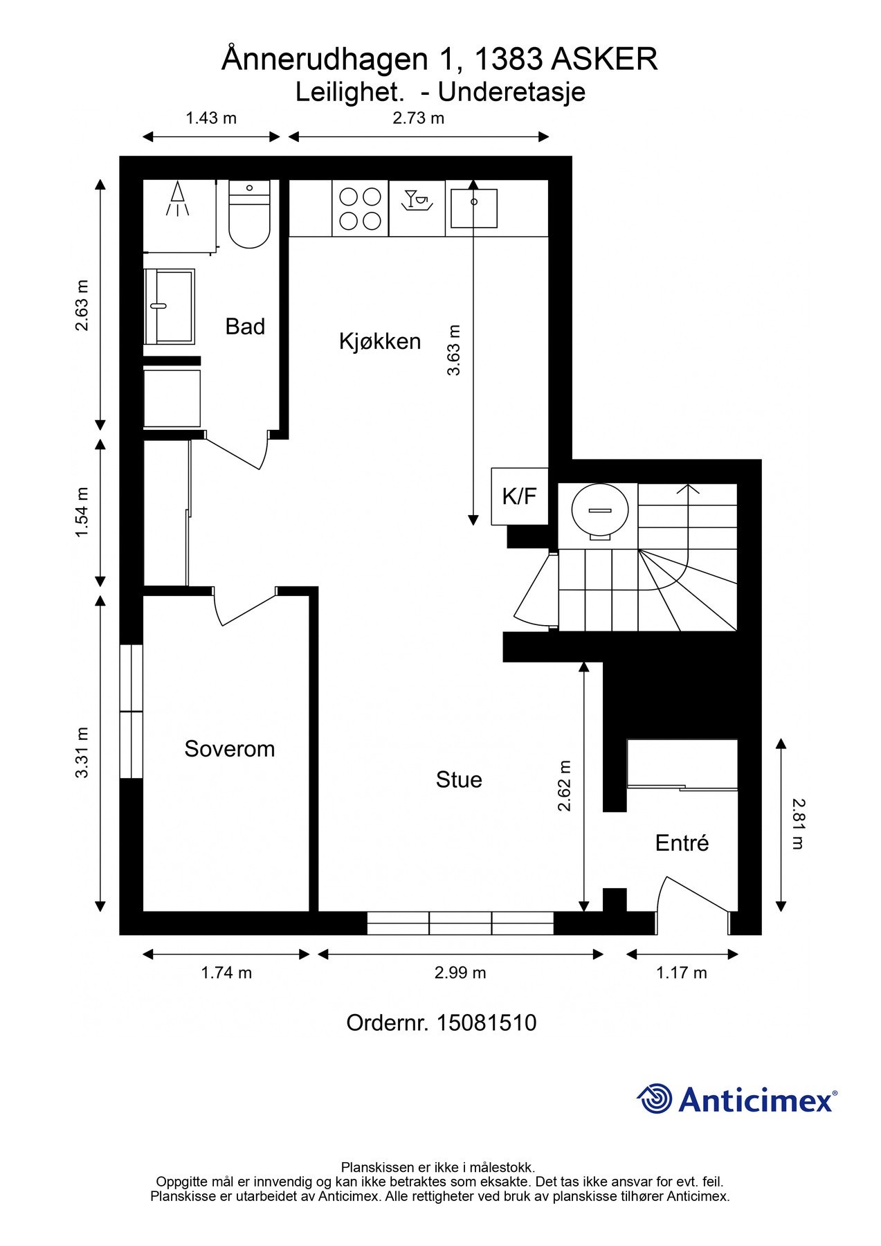 Planskisse Galleribilde