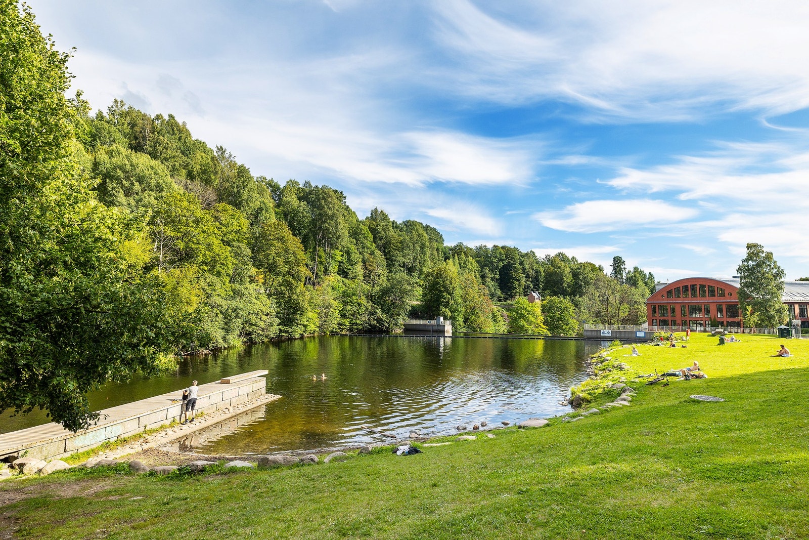 Akerselva er nærmeste nabo Galleribilde